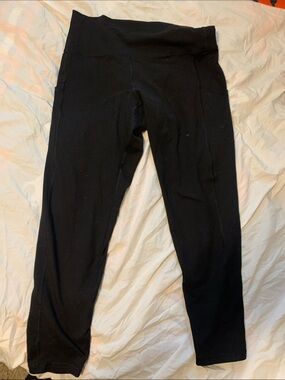 aerie Black 'Offline' High-Waist Active Leggings